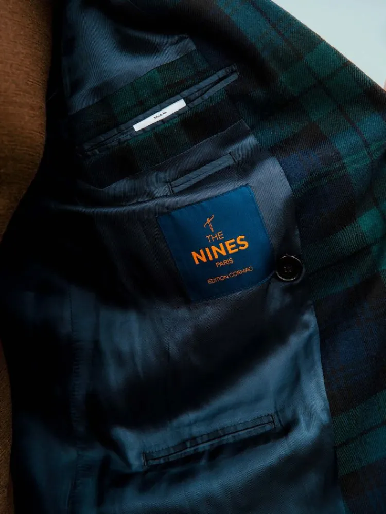 The Nines Blazer Croisé*Blazer croisé tartan Glaz