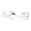 The Nines Aviation|Bouton De Manchette Argent Massif*Boutons de manchette avion argent massif concorde