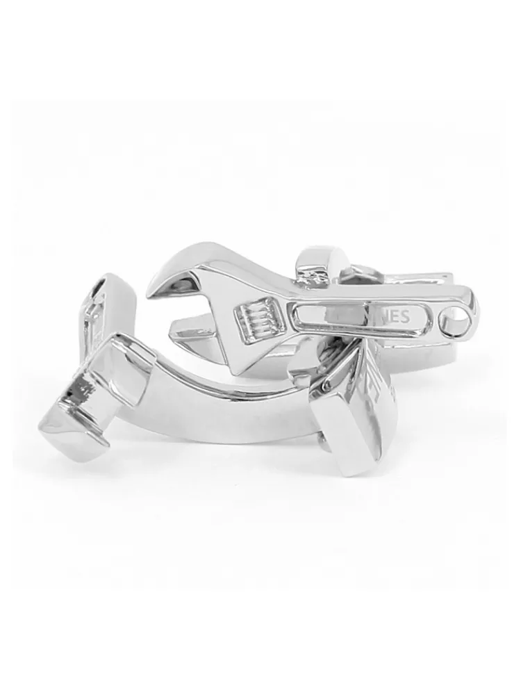 CAWOOD Bouton De Manchette Argent|Professions*Boutons de manchette clé à molette The Nines