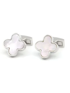 The Nines Classique|Bouton De Manchette Nacre*Boutons de manchette en nacre Vendôme