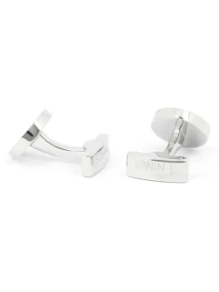 The Nines Bouton De Manchette Rond|Bouton De Manchette Argent*Boutons de manchette forever and ever