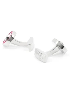 Maison du Bouton de Manchette Bouton De Manchette Rond|Bouton De Manchette Rose*Boutons de manchette fuchsia Baltimore