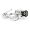 The Nines Bouton De Manchette Argent|Musique*Boutons de manchette guitare jimi