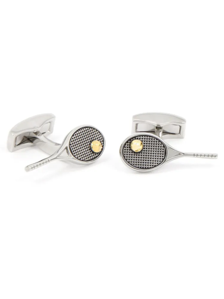 The Nines Sports*Boutons de manchette raquette grand chelem