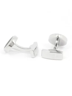 The Nines Bouton De Manchette Rond|Bouton De Manchette Bleu*Boutons de manchette ronds bleu marine Montreux II