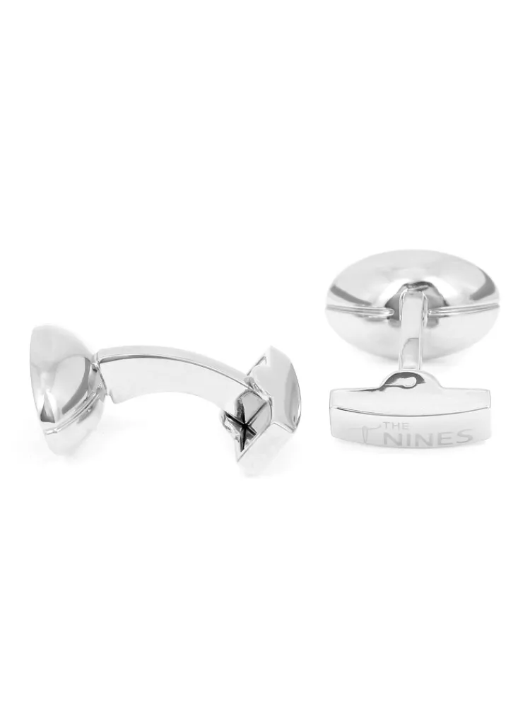 CAWOOD Bouton De Manchette Argent|Sports*Boutons de manchette rugby "J'peux pas, j'ai rugby"