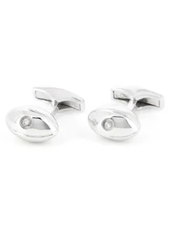 The Nines Bouton De Manchette Argent|Sports*Boutons de manchette rugby argent massif Twickenham
