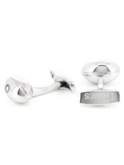 The Nines Bouton De Manchette Argent|Sports*Boutons de manchette rugby argent massif Twickenham