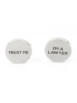 Maison du Bouton de Manchette Professions*Boutons de manchette trust me I'm a lawyer