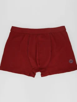 The Nines Boxer Homme*Boxer coton bio bordeaux