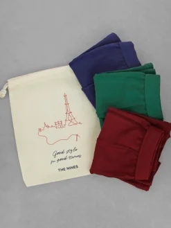 The Nines Boxer Homme*Boxers coton bio - Pack de 3 couleurs