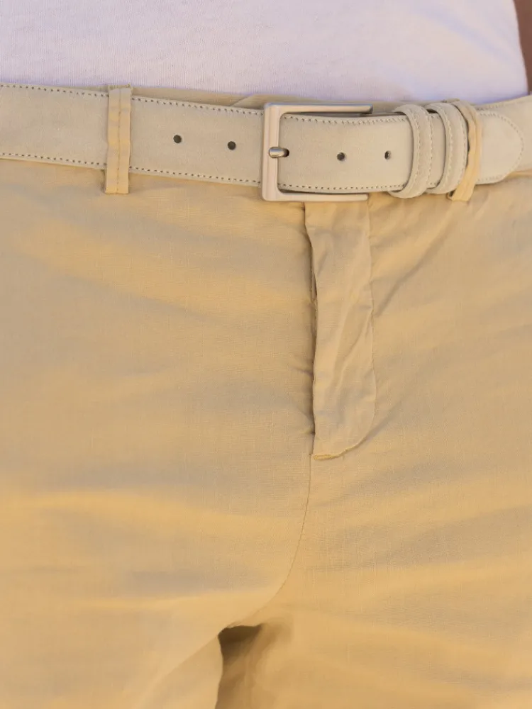 The Nines Ceinture Daim*Ceinture Daim Beige - Lino