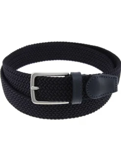 The Nines Ceinture Élastique*Ceinture élastique bleu marine - Rob III