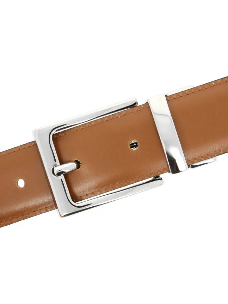The Nines Ceinture Costume|Ceinture Réversible*Ceinture réversible camel et marron James