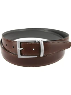 The Nines Ceinture Costume|Ceinture Réversible*Ceinture réversible marron et grise - James