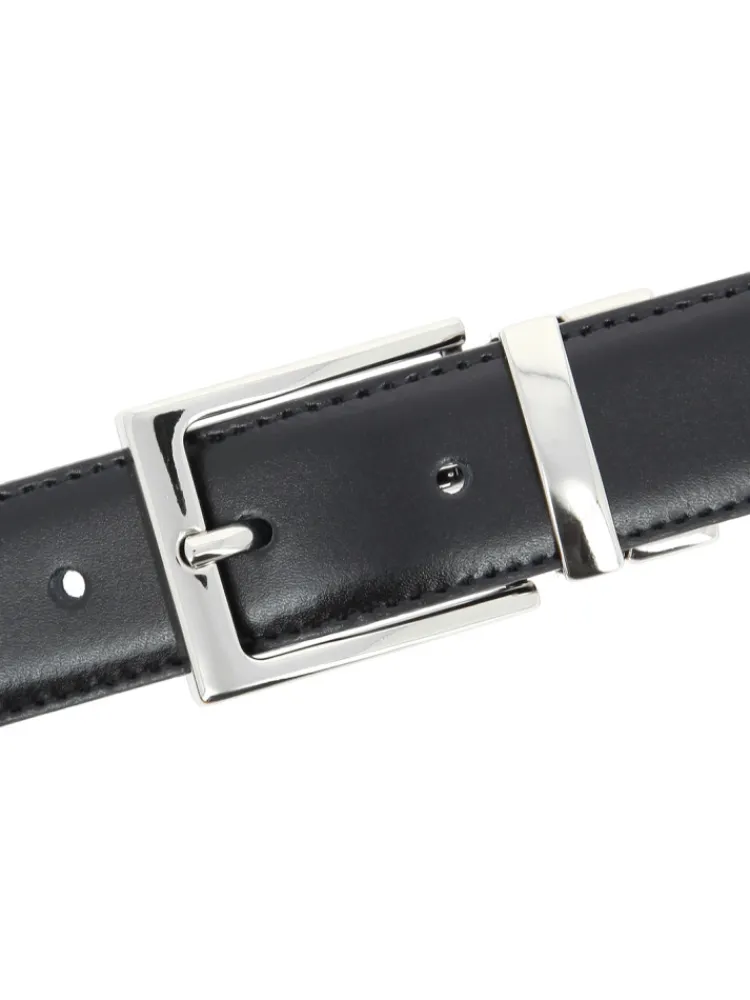 The Nines Ceinture Costume|Ceinture Réversible*Ceinture réversible noire et bleu marine - James