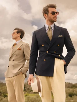 The Nines Chapeau Panama*Chapeau panama blanc galon taupe