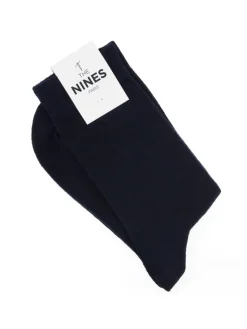 The Nines Chaussettes Cachemire*Chaussettes en cachemire bleu marine