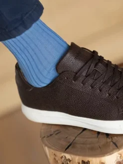 The Nines Chaussettes Fil D'Écosse*Chaussettes fil d'Écosse bleu ciel