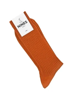 The Nines Chaussettes Laine*Chaussettes laine vierge orange