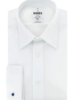 The Nines Chemise Mousquetaire|Chemise Mousquetaire*Chemise col français blanche à poignets mousquetaire