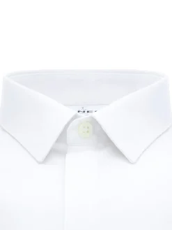 The Nines Chemise Blanche|Chemise Popeline*Chemise col français blanche