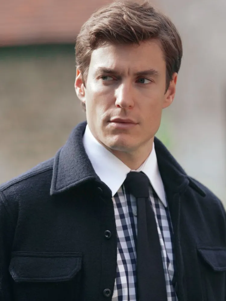 The Nines Chemise Poignet Simple|Chemise Bleue*Chemise col français en twill vichy bleu marine
