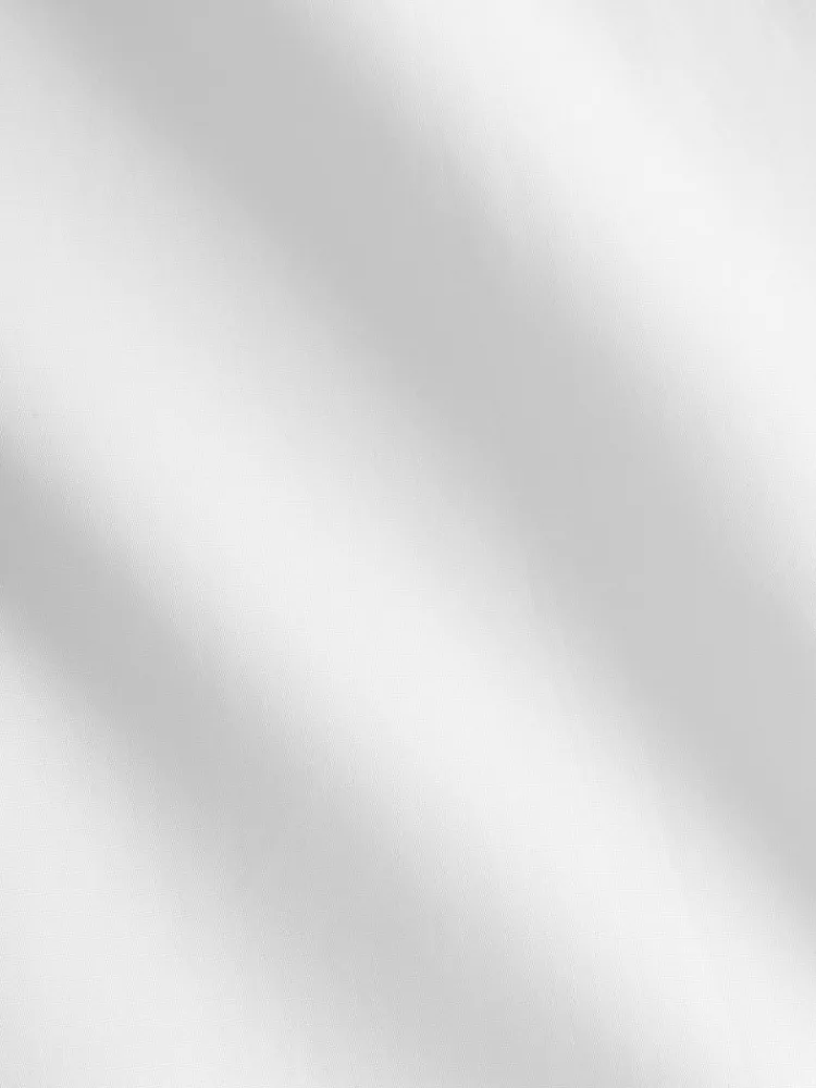 The Nines Chemise Poignet Simple|Chemise Blanche*Chemise col inversé en popeline blanche
