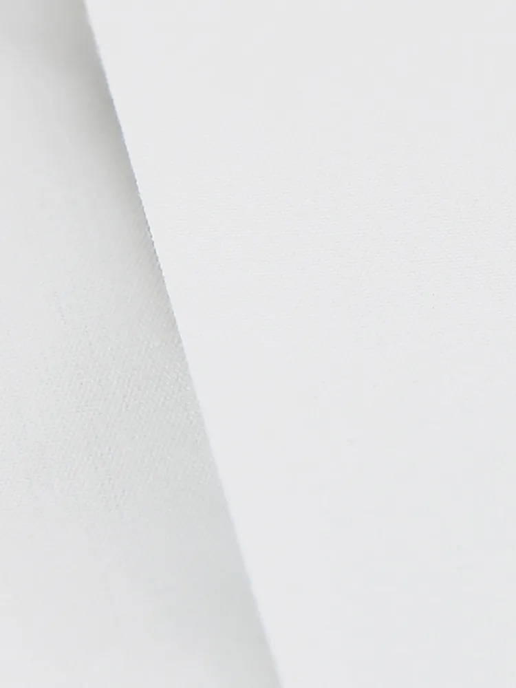 The Nines Chemise Poignet Simple|Chemise Blanche*Chemise col officier gorge cachée blanche