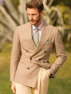The Nines Chemise Poignet Simple|Chemise Blanche*Chemise col rond en dobby blanc avec bouton doré