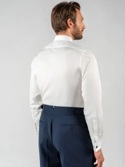 The Nines Chemise Mousquetaire|Chemise Mousquetaire*Chemise mousquetaire blanche col italien