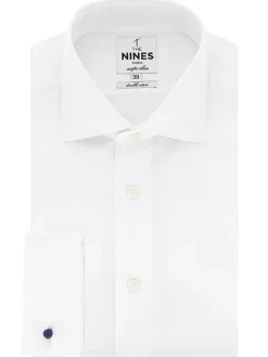 The Nines Chemise Mousquetaire|Chemise Mousquetaire*Chemise mousquetaire blanche col italien
