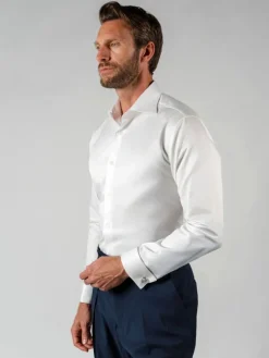The Nines Chemise Mousquetaire|Chemise Mousquetaire*Chemise mousquetaire blanche col italien