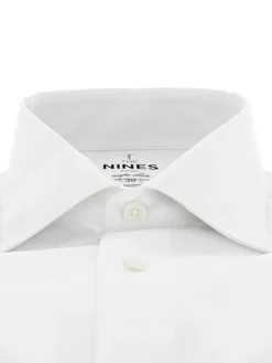 The Nines Chemise Mousquetaire|Chemise Mousquetaire*Chemise mousquetaire blanche col italien