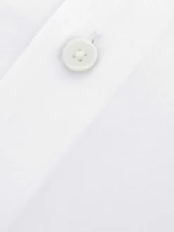 The Nines Chemise Mousquetaire|Chemise Mousquetaire*Chemise Prestige Alex Cormac mousquetaire grand col italien twill blanc