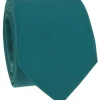 The Nines Cravate Mariage|Cravate Soie*Cravate bleu canard en soie Amalfi
