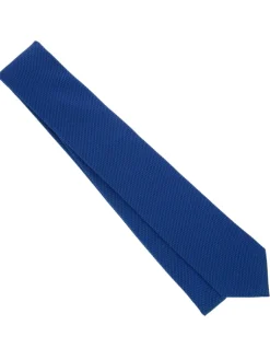 The Nines Cravates Par Couleur|Cravate Soie*Cravate grenadine de soie bleue Grenadines IV