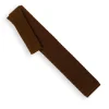 The Nines Cravates Par Couleur|Cravate Tricot*Cravate tricot chocolat Monza