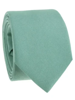 The Nines Cravates Par Couleur|Cravate Mariage*Cravate vert menthe en soie Amalfi
