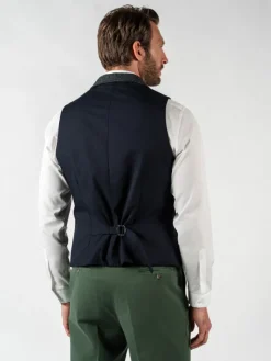 The Nines Gilet Homme*Gilet homme en laine mélangée vert
