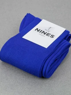 The Nines Mi-Bas Fil D'Ecosse*Mi-bas fil d'Écosse bleu électrique