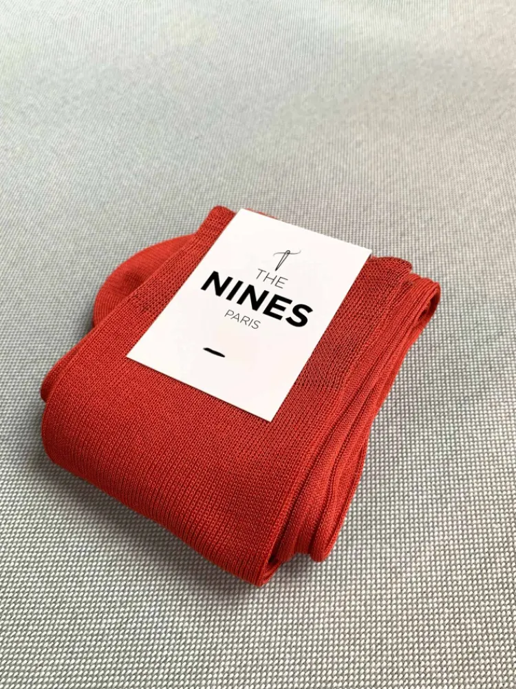 The Nines Mi-Bas Fil D'Ecosse*Mi-bas fil d'Écosse orange