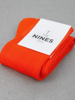 The Nines Mi-Bas Fil D'Ecosse*Mi-bas fil d'Écosse orange vitamine