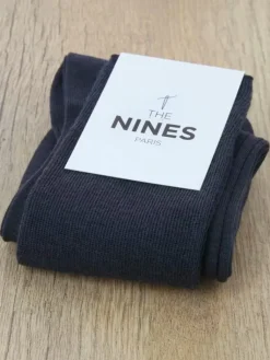 The Nines Mi-Bas Laine*Mi-bas laine vierge gris acier