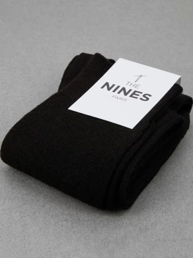 The Nines Mi-Bas Laine*Mi-bas laine vierge noir