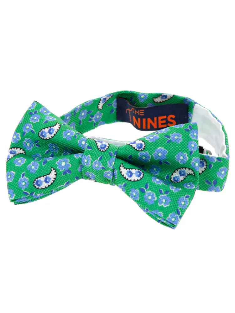 The Nines Noeud Papillon Par Couleur|Noeud Papillon Liberty Et Fleurs*Noeud papillon motif cachemire et fleurs vert