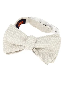 The Nines Noeud Papillon Prénoué|Noeud Papillon Mariage*Nœud papillon beige prénoué Verone