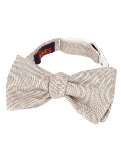 The Nines Noeud Papillon Prénoué|Noeud Papillon Mariage*Nœud papillon taupe prénoué Verone