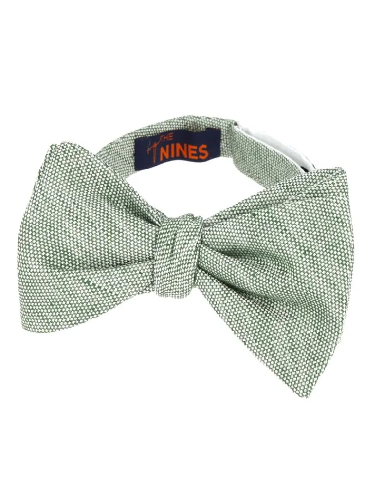 The Nines Noeud Papillon Par Couleur|Noeud Papillon Prénoué*Nœud papillon vert olive prénoué Verone
