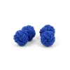 Maison du Bouton de Manchette Passementerie|Bouton De Manchette Rond*Passementerie bleu électrique Bombay